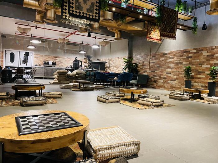 エキゾチックでアラビアンなカフェ