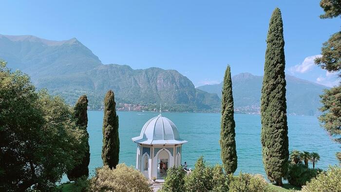 美しい庭園 ヴィラ・メルツィ庭園