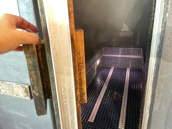 小さなミストサウナ