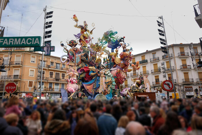 バレンシアの火祭り（ラス・ファジャス）