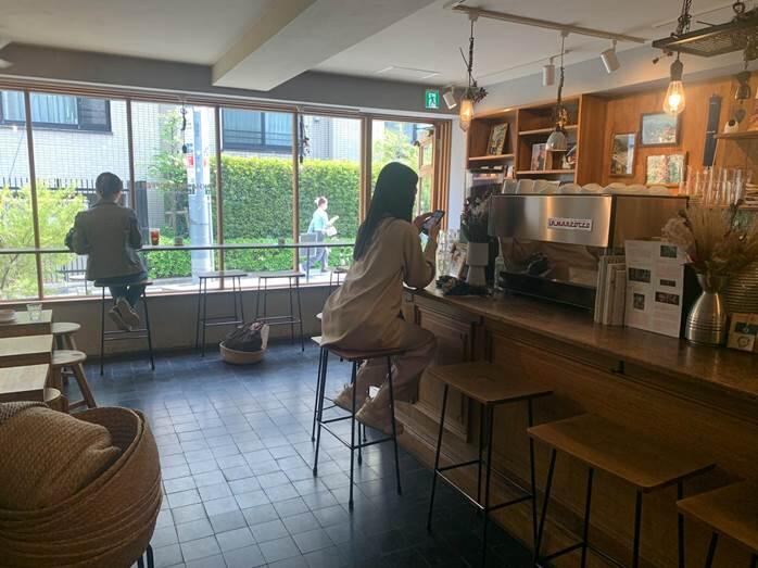 アカアマコーヒー神楽坂 店内