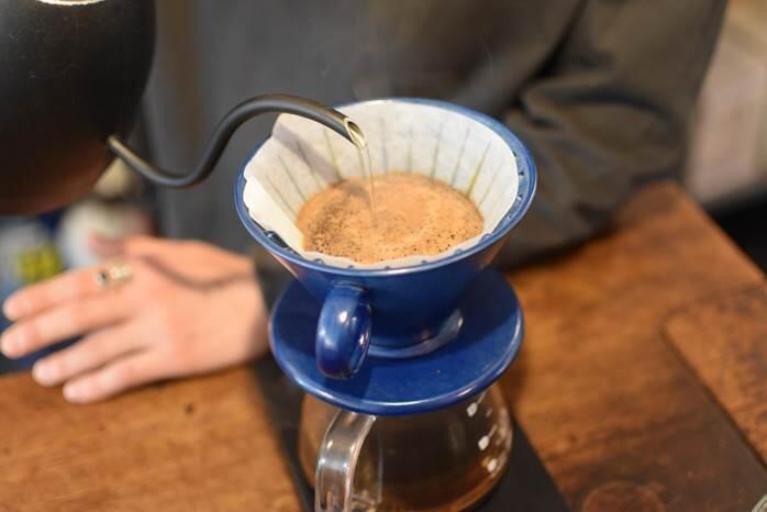 アカアマコーヒー神楽坂 ハンドドリップ