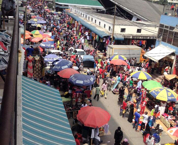 外国人も住む大都市ダルエスサラーム