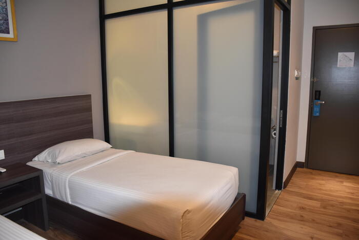 クアラルンプールの人気観光地、チャイナタウンやセントラルマーケットへ徒歩圏内のホテル。3000円ほどでした