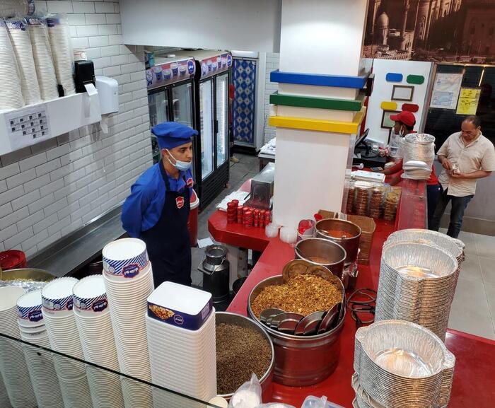 清潔感がある店内