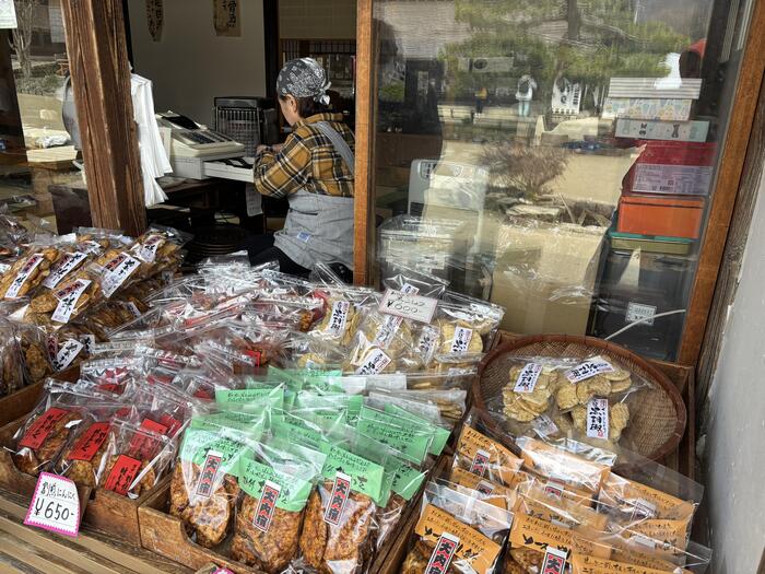 おせんべいなど