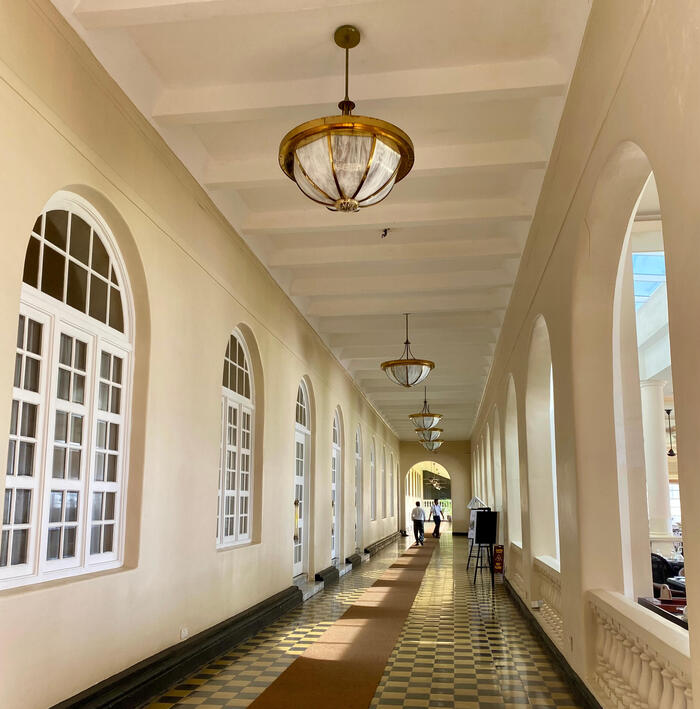 南アジアらしい内装