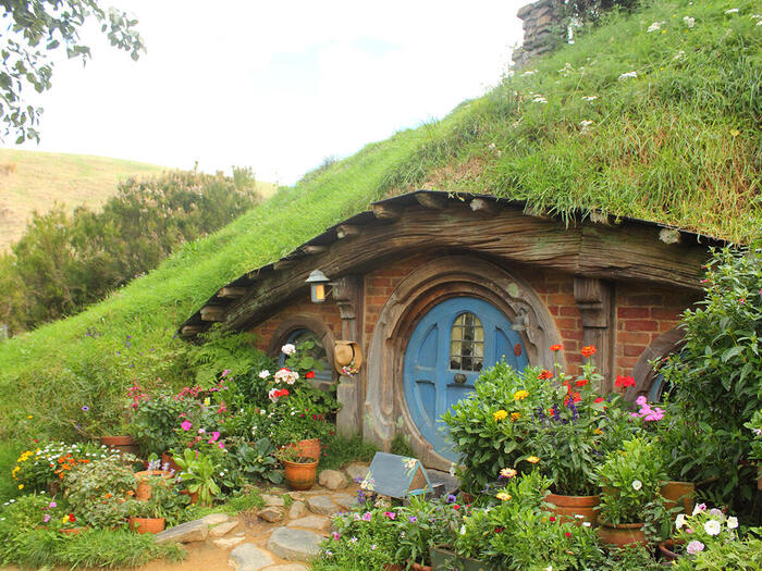 ニュージーランド　ホビット村