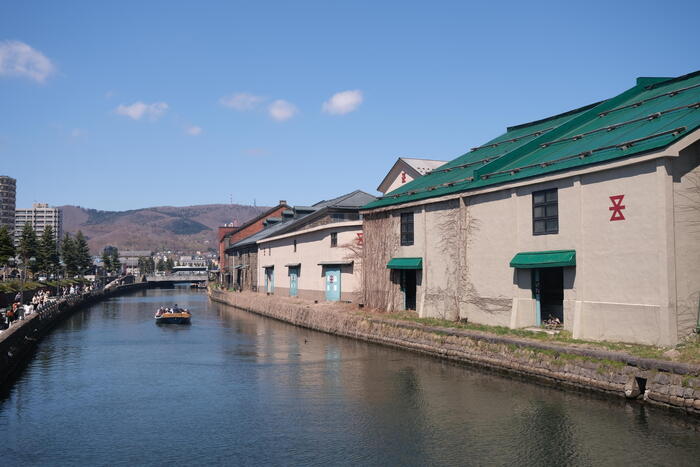小樽運河の風景