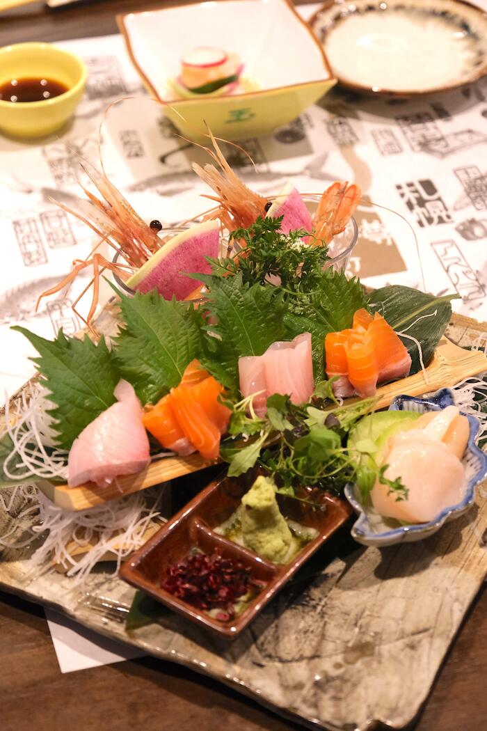 北海道の旬の味覚がふんだんに取り入れられる料理