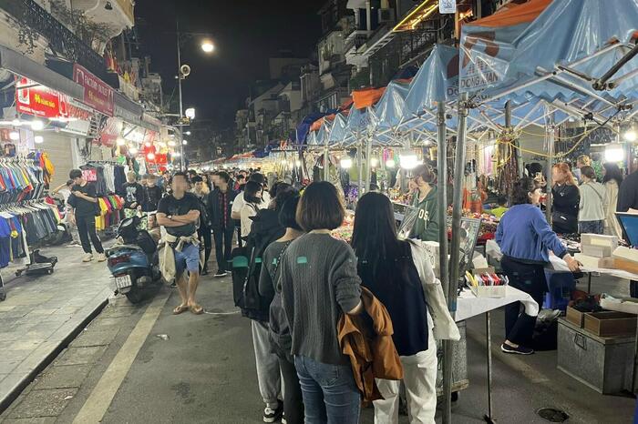 ナイトライフはハノイ旧市街