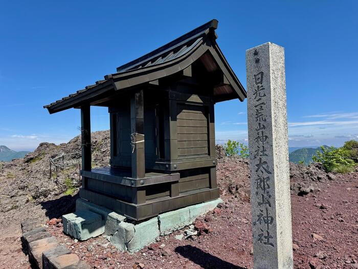 男体山　山頂　日光二荒山神社太郎山神社