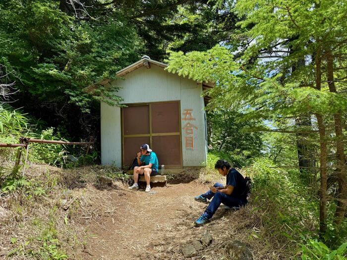 男体山　登山道　5合目