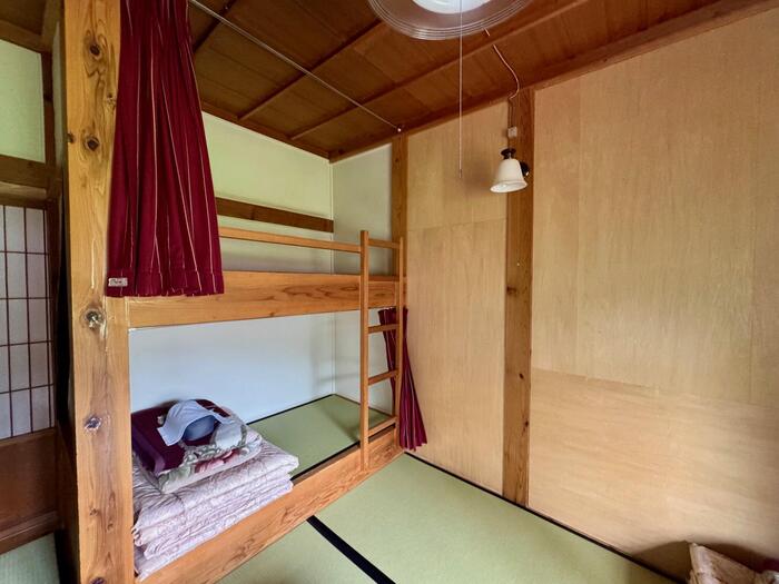 尾瀬　尾瀬沼　長蔵小屋　部屋