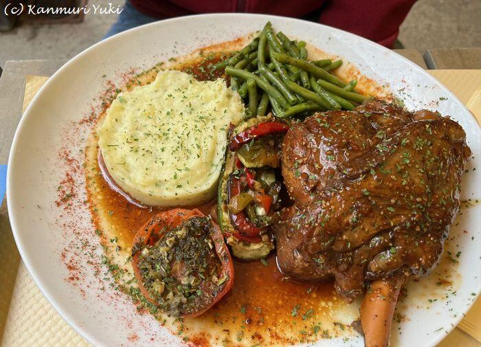 ヴィアンでいただいた羊料理