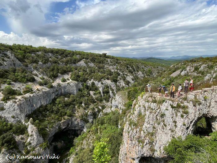 展望台自体も崖の上