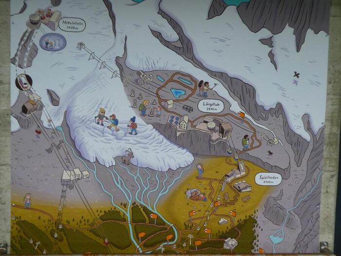 サース・フェーエリアのイラスト地図