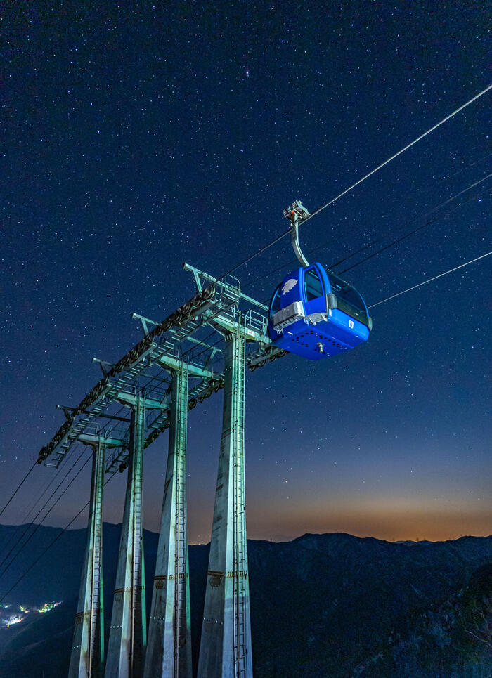 苗場プリンスホテル　HOSHIZORAゴンドラ