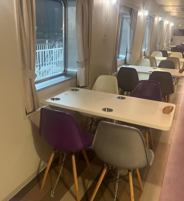 ＜個室利用 プロムナードデッキ　2等室利用＞