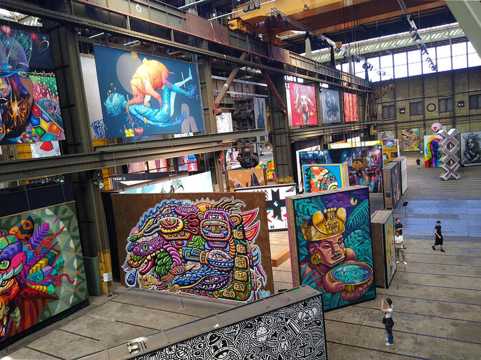 アーティストの多彩なパレット