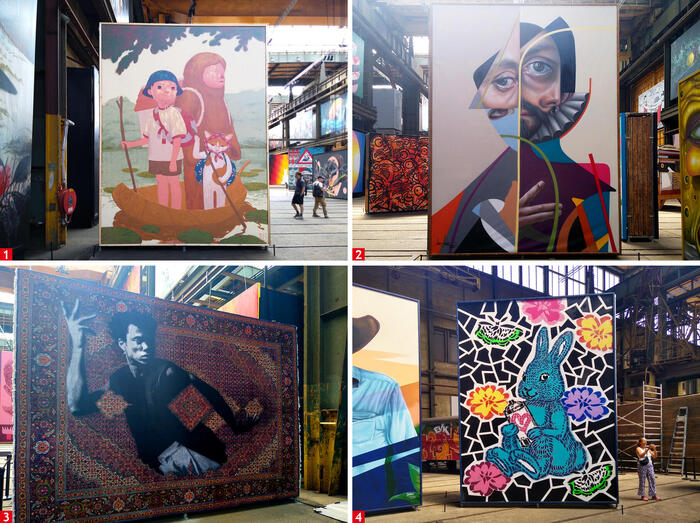 ストリートアート・ミュージアム『STRAAT』絵画