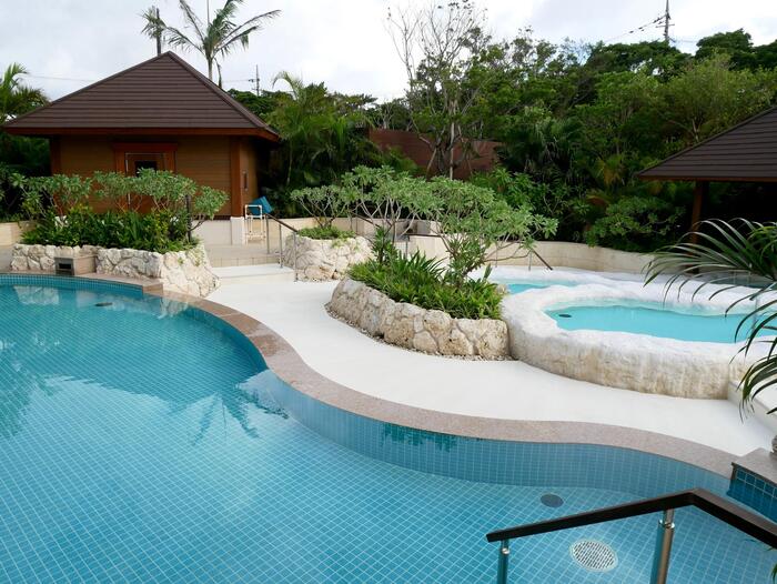 露天風呂エリア