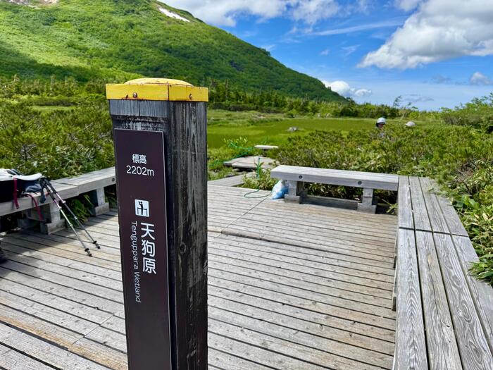 白馬岳　日本百名山　天狗原　長野県　富山県