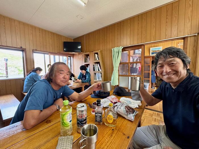 白馬岳　日本百名山　白馬大池　白馬大池山荘　長野県　富山県