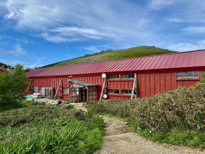 白馬岳　日本百名山　白馬大池　白馬大池山荘　長野県　富山県