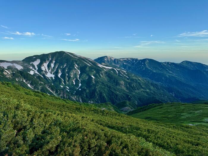 白馬岳　日本百名山　朝日岳　長野県　富山県