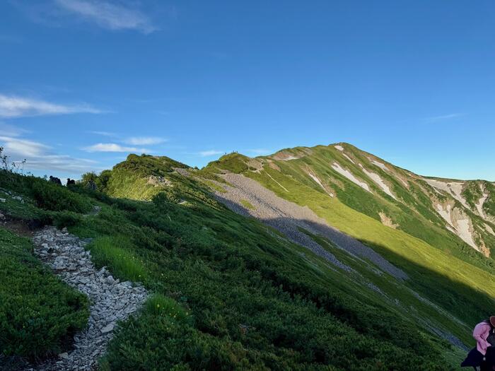 白馬岳　日本百名山　小蓮華山　長野県　富山県