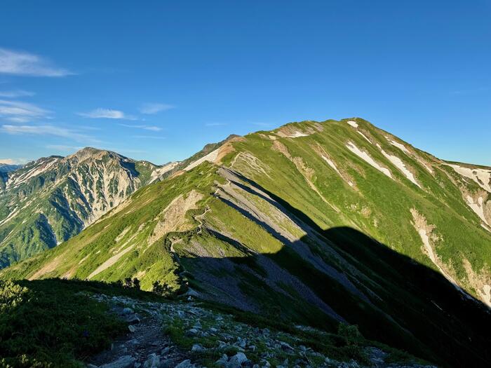 白馬岳　日本百名山　小蓮華山　長野県　富山県