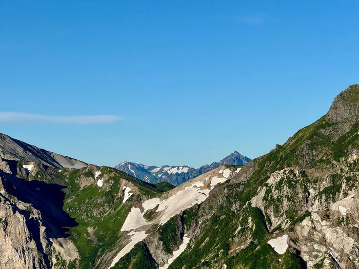 白馬岳　日本百名山　立山連峰　剱岳　長野県　富山県