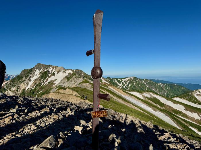 白馬岳　日本百名山　小蓮華山　長野県　富山県