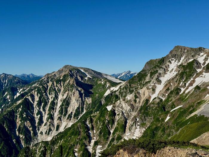白馬岳　日本百名山　長野県　富山県　白馬三山