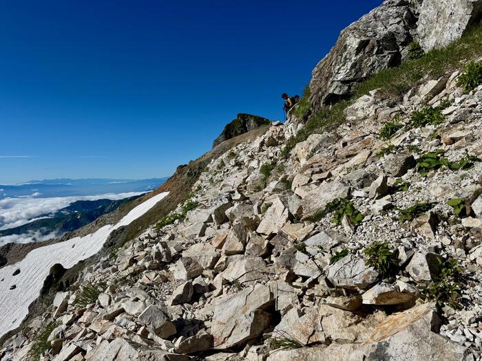 白馬岳　日本百名山　長野県　石川県