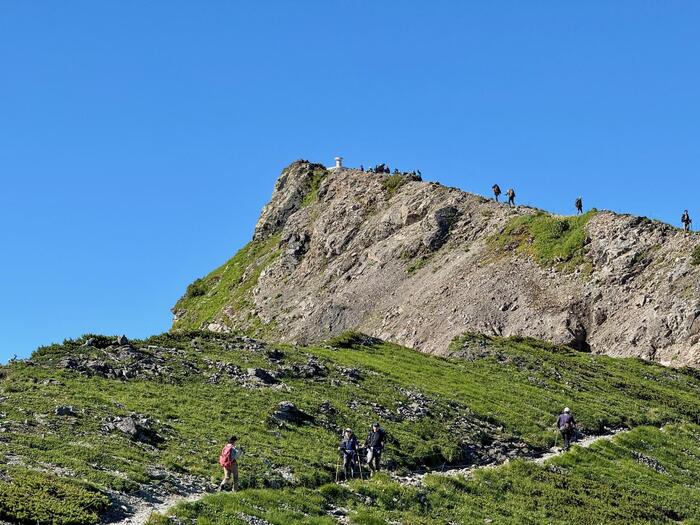 白馬岳　日本百名山　長野県　富山県