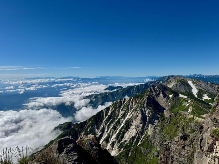 白馬岳　日本百名山　長野県　富山県