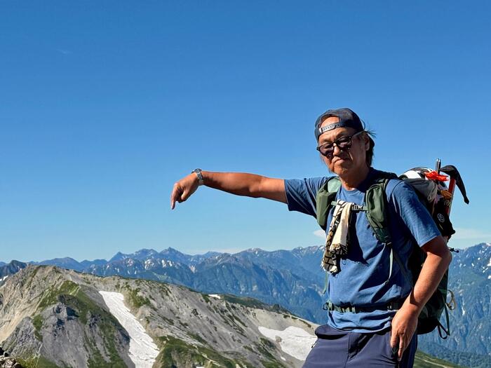白馬岳　日本百名山　北アルプス　槍ヶ岳　穂高連峰　長野県　富山県