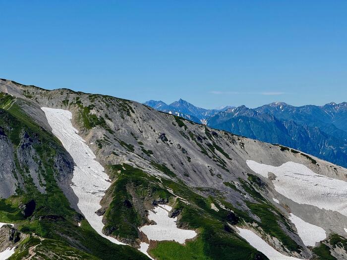 白馬岳　日本百名山　槍ヶ岳　北アルプス　長野県　富山県