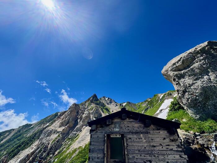 白馬岳　日本百名山　白馬大雪渓　長野県　富山県