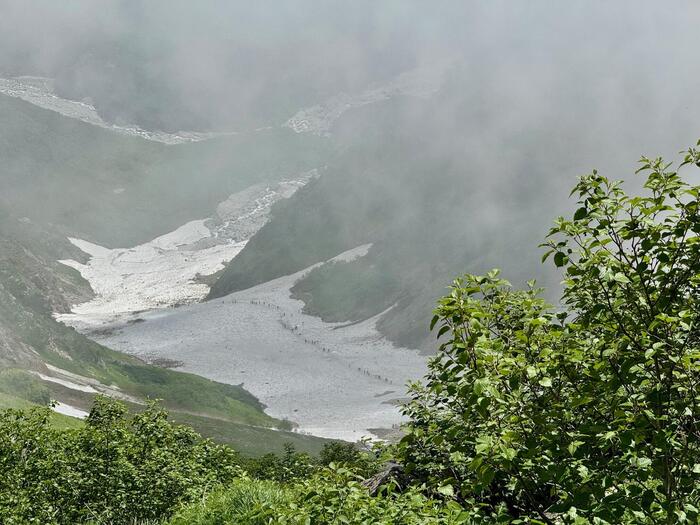 白馬岳　日本百名山　白馬大雪渓　長野県　富山県