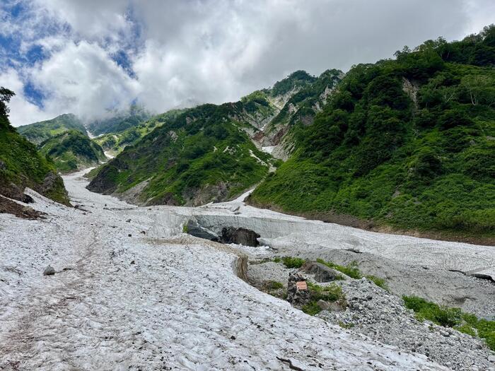 白馬岳　日本百名山　白馬大雪渓　長野県　富山県