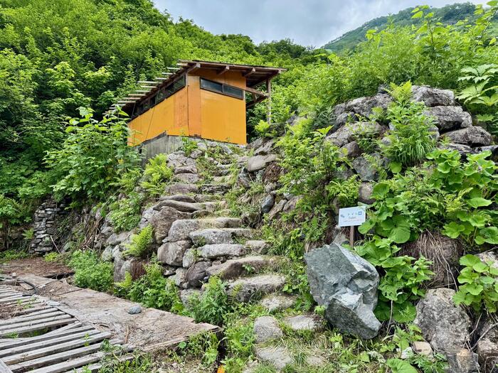 白馬岳　日本百名山　長野県　富山県　白馬尻小屋