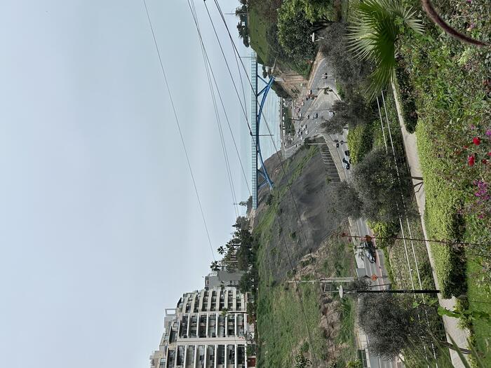 治安の良いバランコ地区の散策