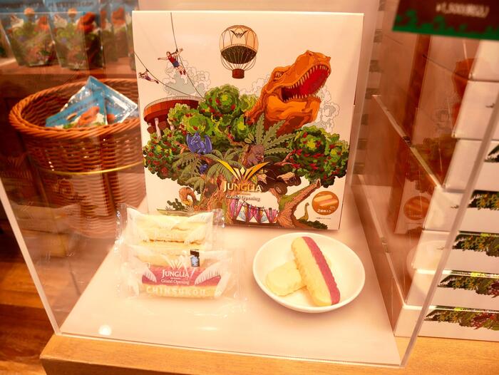 ディスプレイされたちんすこう