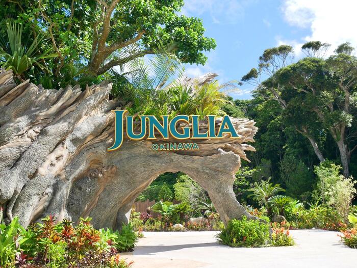 ジャングリア沖縄のゲート