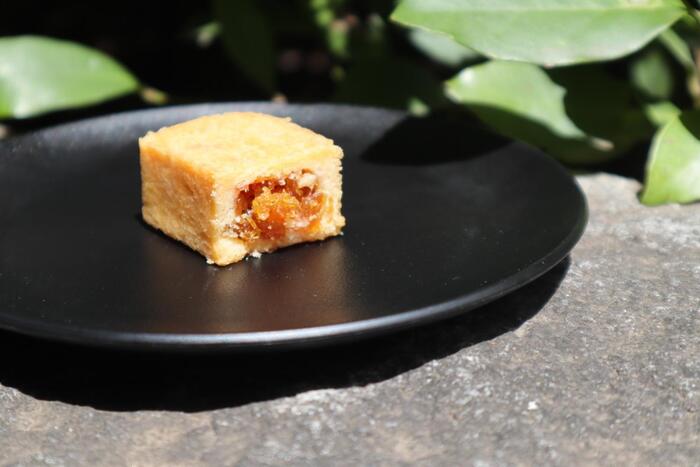 パイナップルケーキの断面