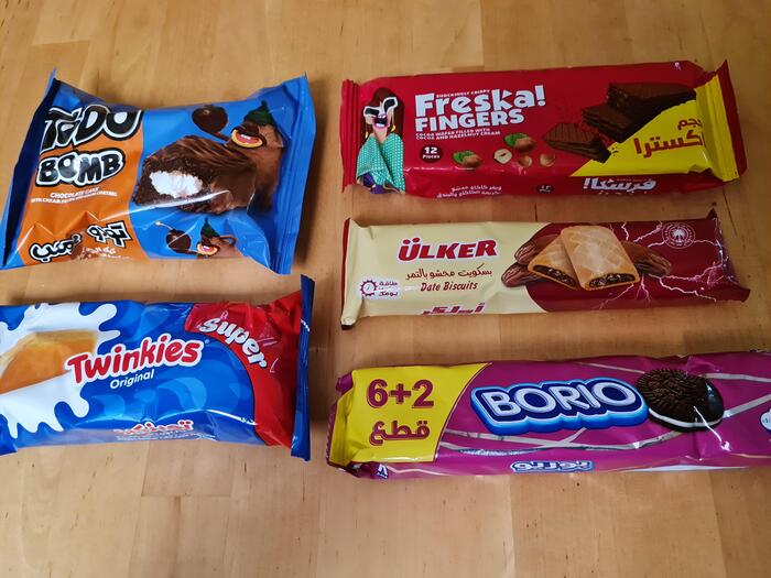 どれももれなく激甘　お菓子