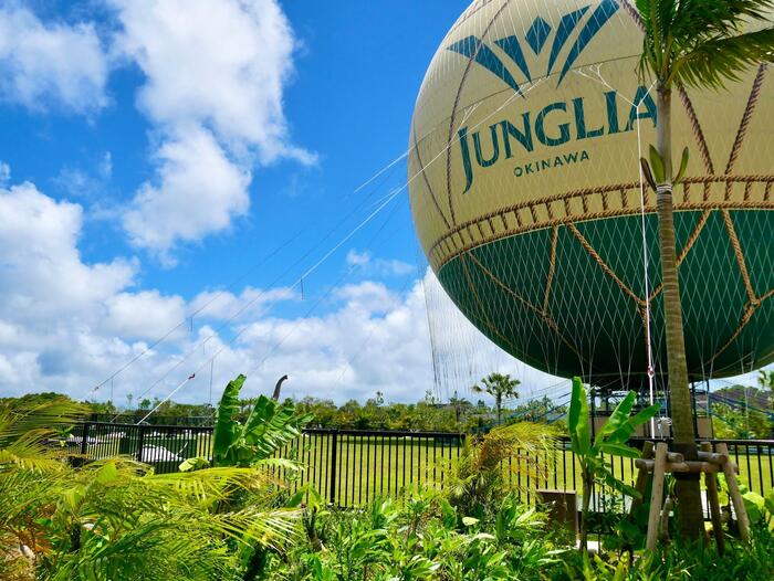 ジャングリア沖縄の気球